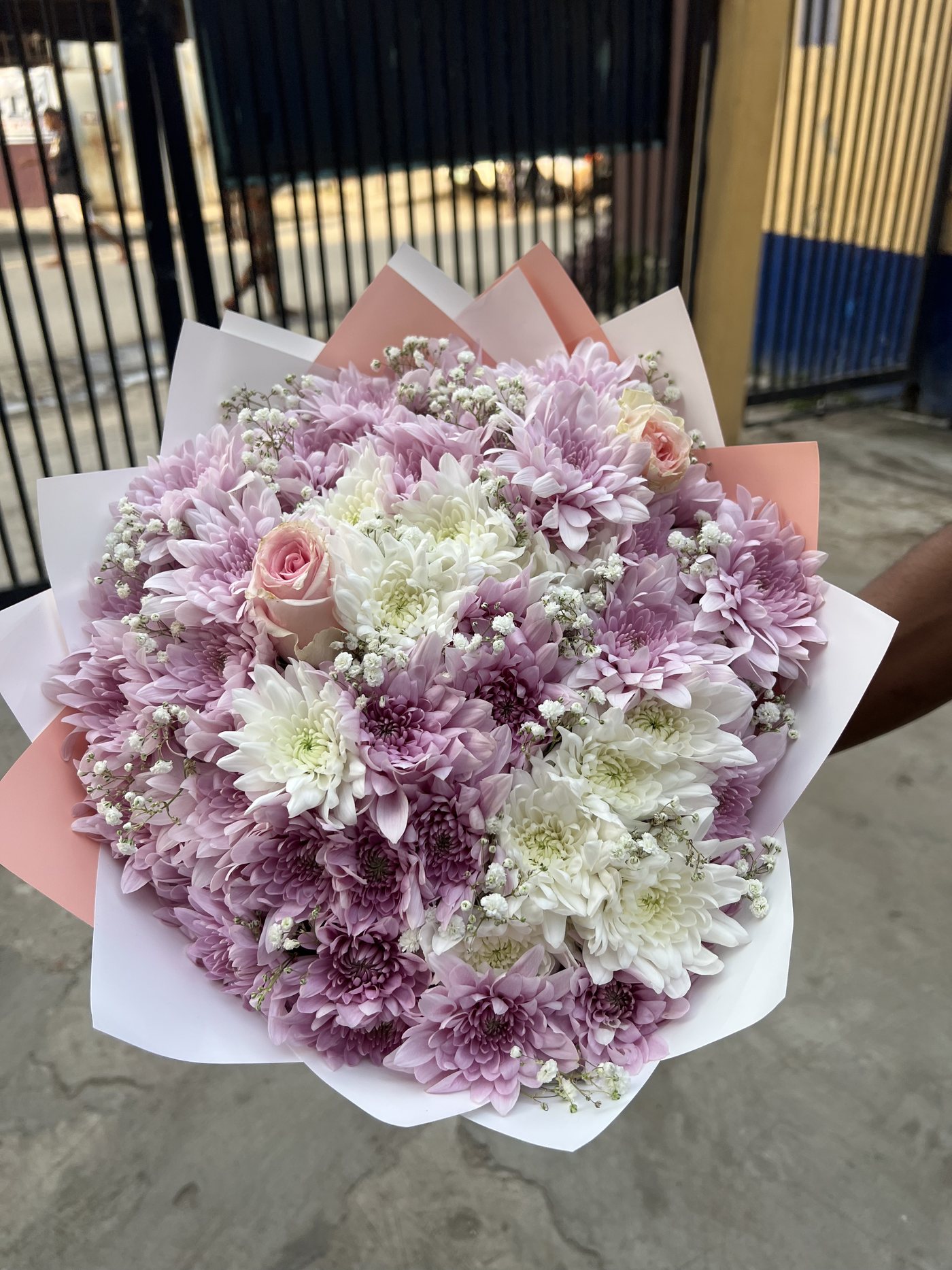 The Seraphina — luxury mixed bouquet for birthdays